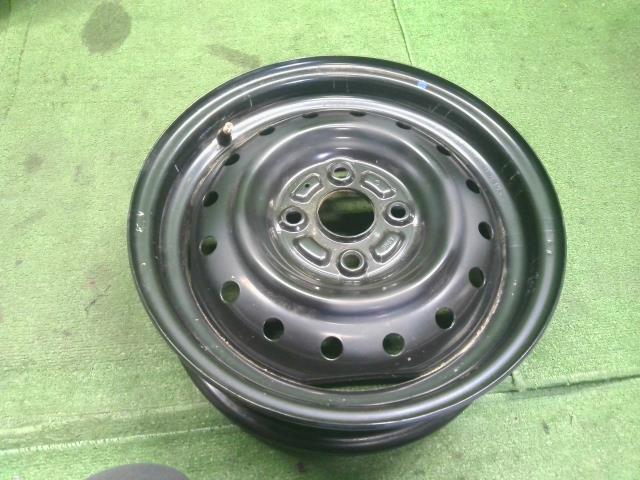 【中古】スズキ　純正　スチールホイール　14インチ　14×4.5J　4H　PCD100　アルト外し　自社品番250736 ZJ3