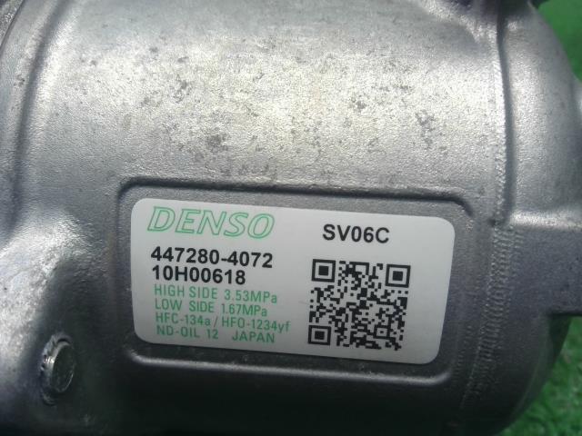 【中古】アルト 3BA-HA37S Ａ／Ｃコンプレッサー  自社品番250736 ZJ3