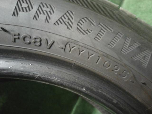 【中古】サマー　夏　タイヤ　14インチ　25年製　155/65R14　ＰＲＡＣＴＩＶＡ　デイズ外し  自社品番250742 D22