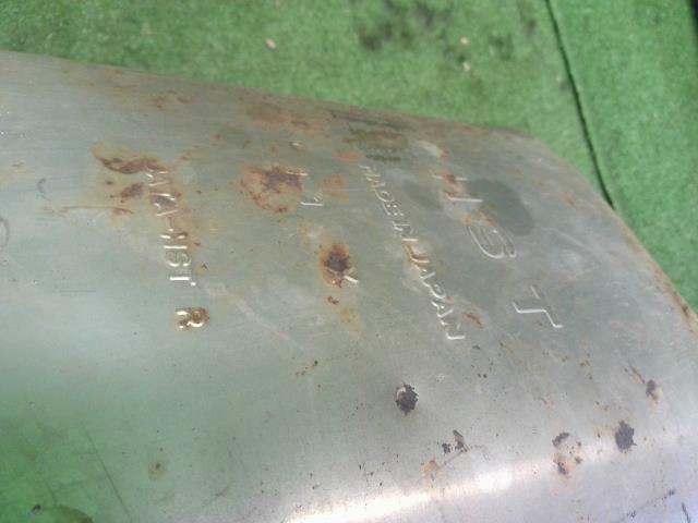 【中古】アルト DBA-HA25S リア　マフラー  自社品番250754 ZJ3