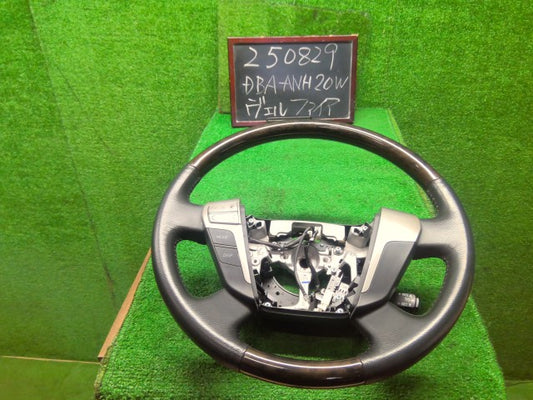 【中古】ヴェルファイア DBA-ANH20W ステアリングホイール 45100-58060-B2 自社品番250829 070