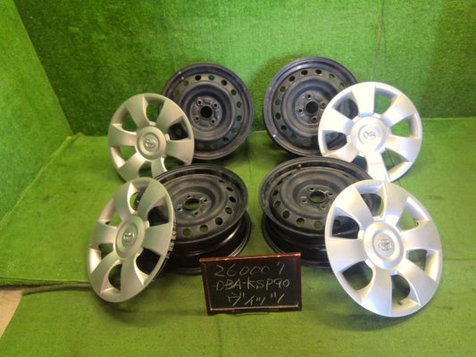 【中古】ヴィッツ DBA-KSP90 ホイール 42611-52501 自社品番260007 9AE