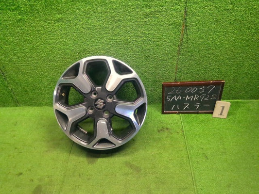 【【中古】No1　ハスラー外し　5AA-MR92S 　ホイール　スズキ純正　15インチ　 43210-59S50-QC8 自社品番260037 ZYW