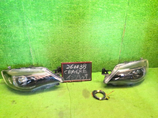【中古】インプレッサ CBA-GRB 社外　ヘッドランプ左右セット  自社品番260038 51E