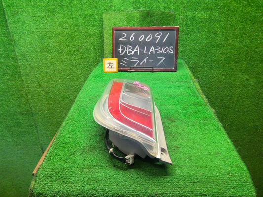 【中古】ミライース DBA-LA310S 左テールランプ 81560-B2391 自社品番260091 S28