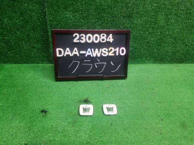 クラウン DAA-AWS210 左右ピラーエンブレムセット 75371-30220 自社品番230084