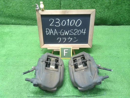クラウン DAA-GWS204 左フロントキャリパー 右フロントキャリパー 自社品番230100