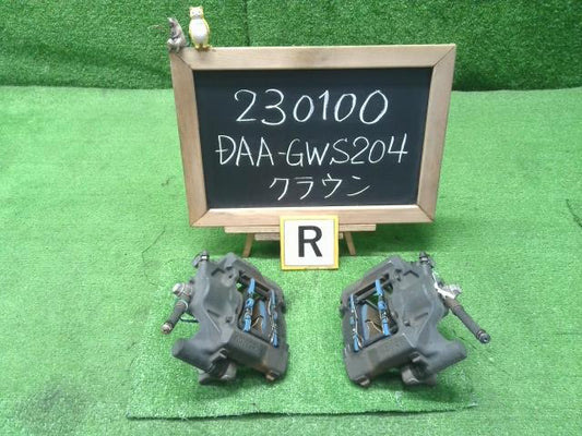 クラウン DAA-GWS204 左リアキャリパー 右リアキャリパー 自社品番230100