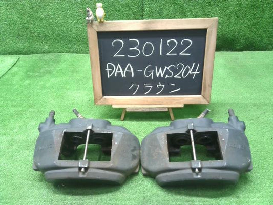クラウン DAA-GWS204 左フロントキャリパー 右フロントキャリパー47750-22460 自社品番230122
