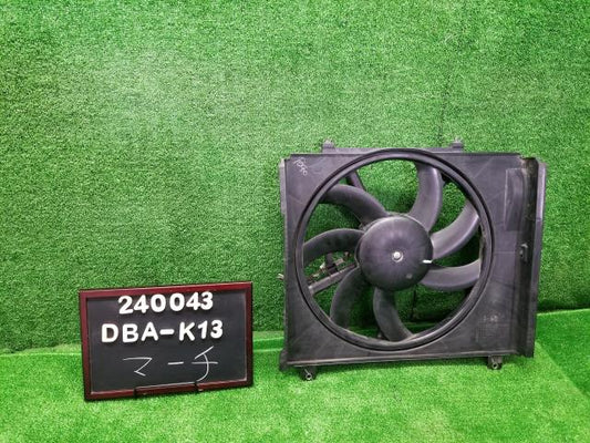マーチ DBA-K13 7枚羽CVT電動ファンシュラウドセット　21481-1HC0D 自社品番240043